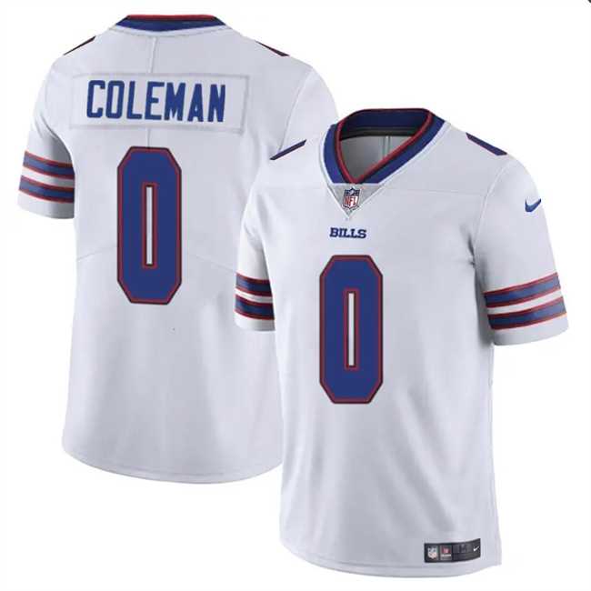 Men & Women & Youth Buffalo Bills #0 Keon Coleman White 2024 Draft Vapor Untouchable Limited Stitched Jersey->buffalo bills->NFL Jersey